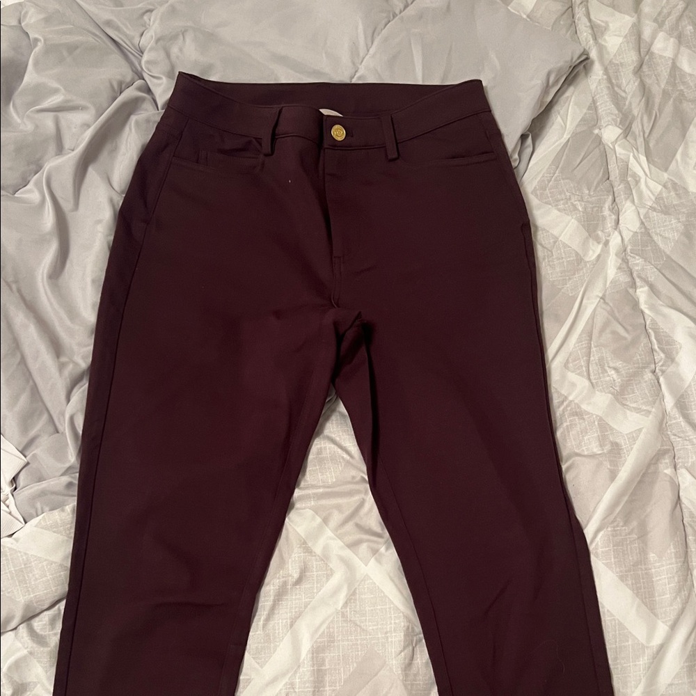 Michael Kors Brown Womens Pants slim fit stretchy material